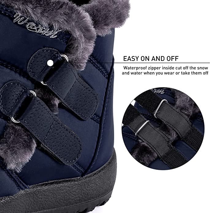 New Womens Warm Waterproof Snow Boots