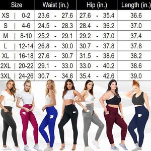 2024 Anti-Cellulite Compression High Waist Slim Leggings With Pockets