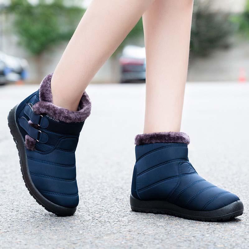 New Womens Warm Waterproof Snow Boots