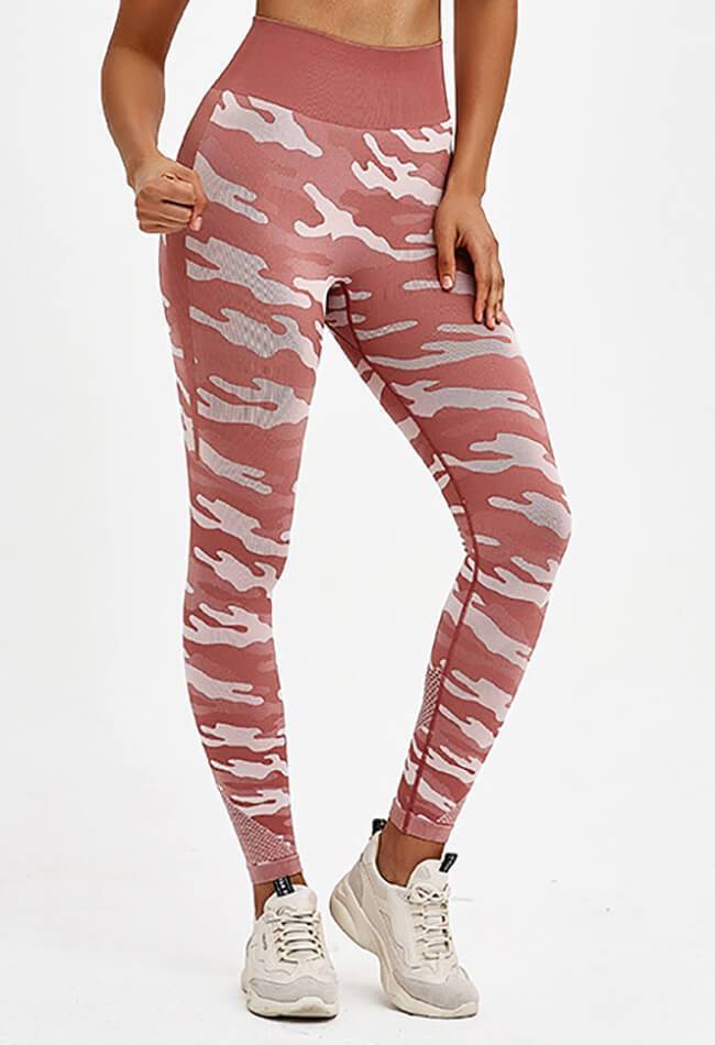 Seamless Camo Legging - mayzia