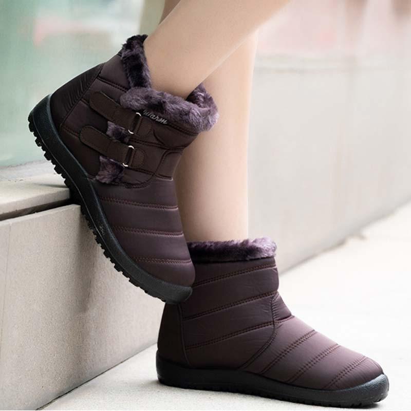 New Womens Warm Waterproof Snow Boots