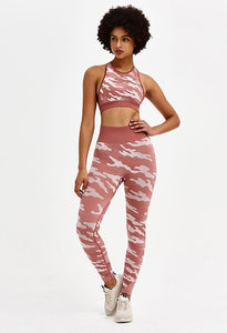 Seamless Camo Legging - mayzia