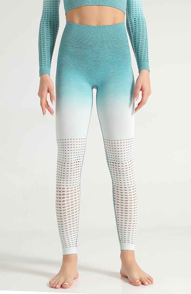 Ombre Hollow Legging - mayzia