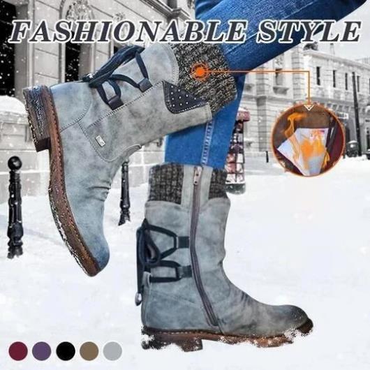 Winter specials🔥Arched support warm snow boots⏳40%off now!!