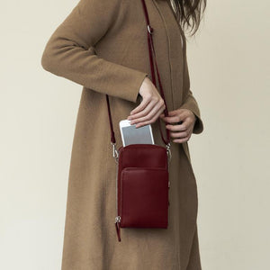 Crossbody Leather Shoulder Bag