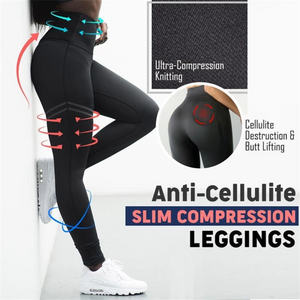 2024 Anti-Cellulite Compression High Waist Slim Leggings