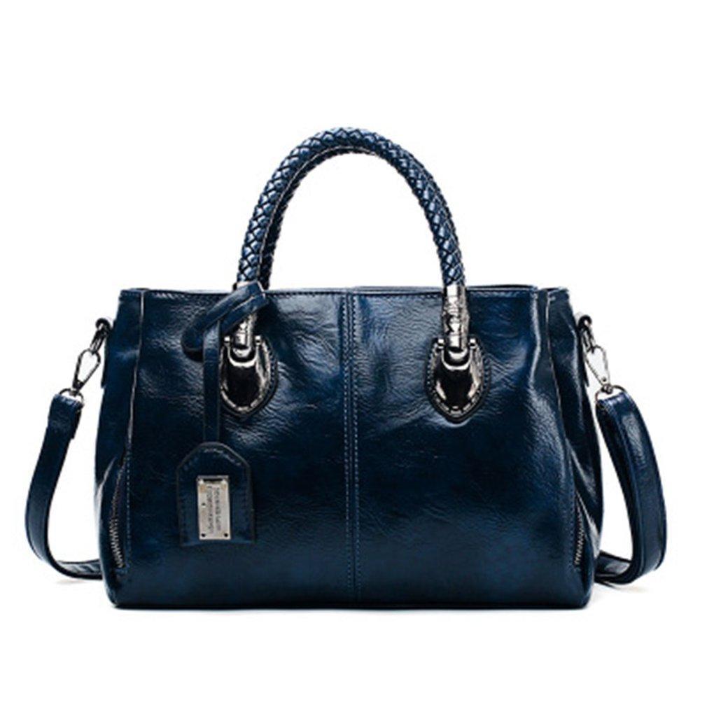 Classical Retro Leather Multi Pockets Women Handbag